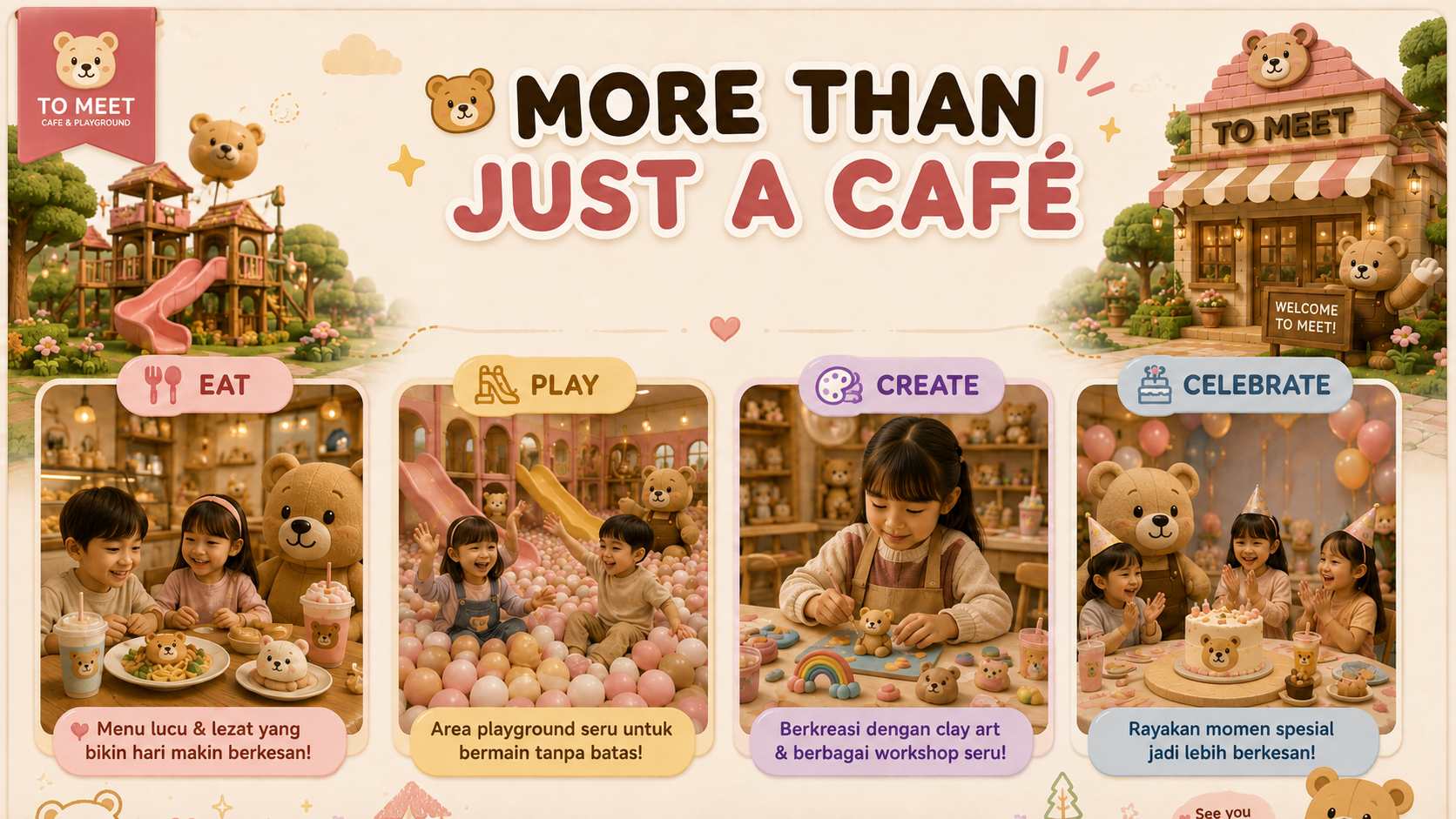 To Meet Cafe Events & Workshops